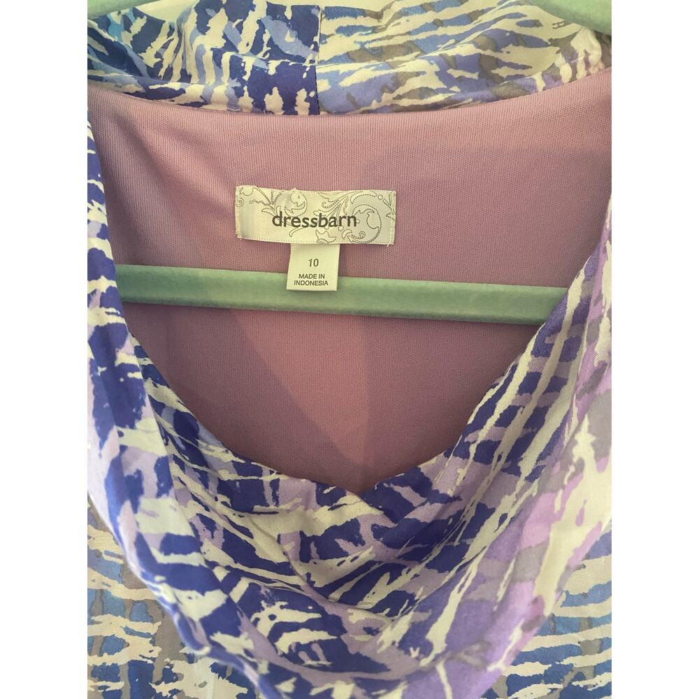 Women’s Dressbarn Size 10 Multi Soft Lightweight Dress - Picture 5 of 10